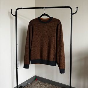 Brown and Black Men's Sweater US M
